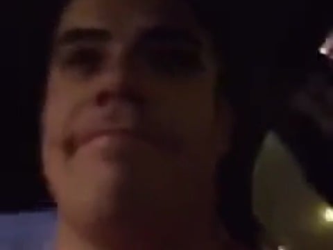 Angel Lima Nude Car Exhibition With Her Client Caught on Camera