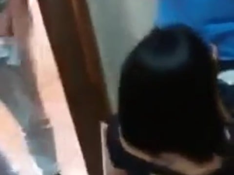 Hot Morena Gets Gangbanged in Bathroom While Party Crowd Films the Action
