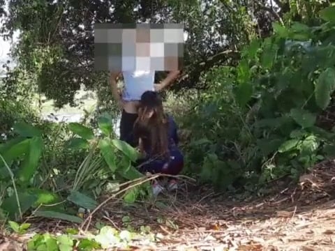 Husband Takes His Wife Deep Into The Woods For Wild Anal Adventure