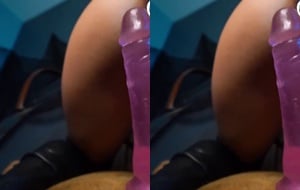 Seductive Amateur Cosplayer Channels Wednesday Addams While Teasing Her Luscious Pussy