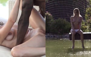 Curvy babe takes interracial anal pounding on the couch with moans of ecstasy