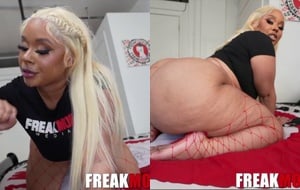 Voluptuous brunette bouncing her massive ass on a thick cock until she screams in pleasure