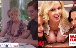 Busty milf craving massive dick takes it all in with wild enthusiasm